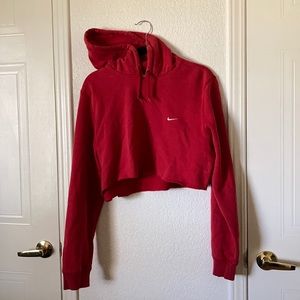 Nike cropped sweatshirt
